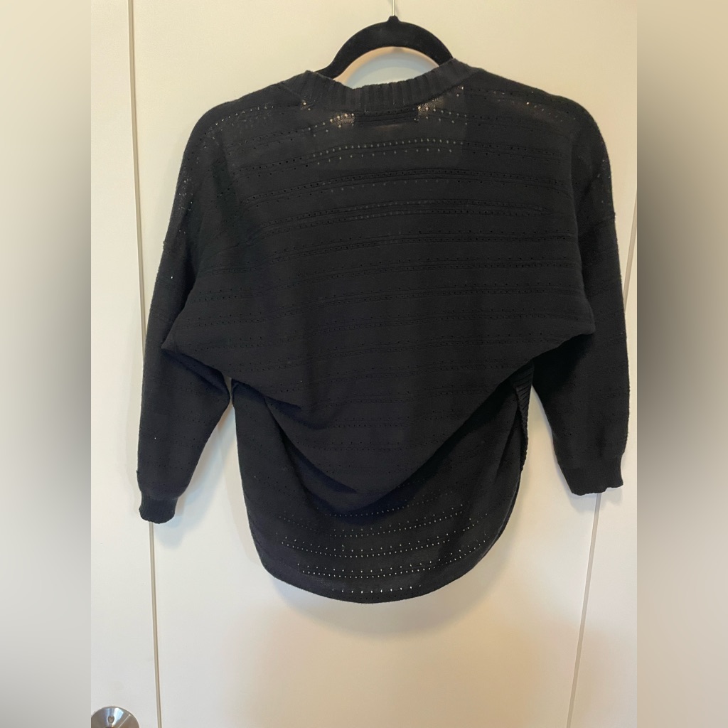 See By Chloe Navy Knitted Cardigan Us 2 $470
